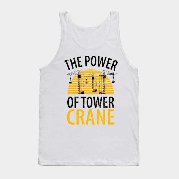 crane driver father father's day construction work Tank Top by Johnny_Sk3tch